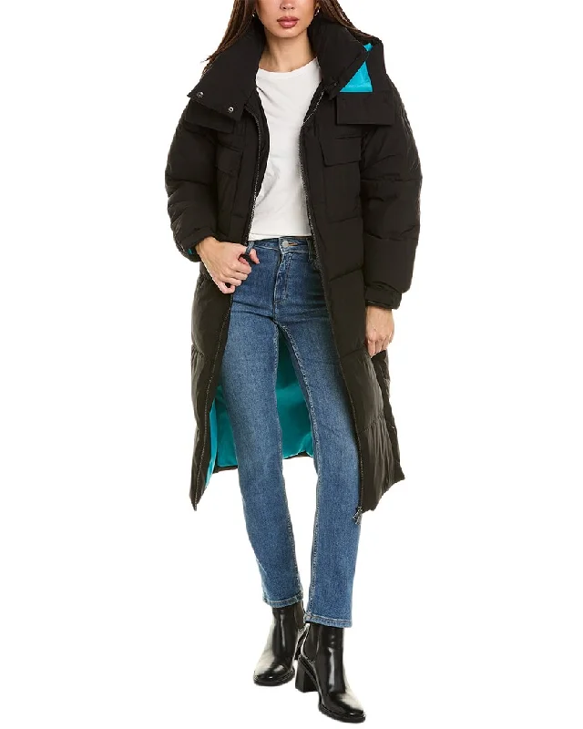 NVLT Contrast Lined Puffer Coat