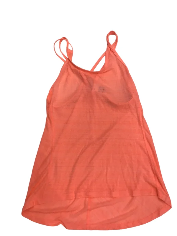 Athletic Tank Top By Champion In Orange, Size: Xs